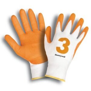 Supplier of Honeywell 2332242 PU Orange Cut 3 Safety Gloves in UAE