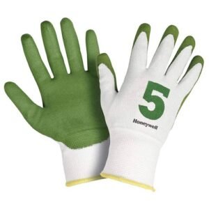 Supplier of Honeywell 2332545 Green PU 5 Cut Resistant Gloves in UAE